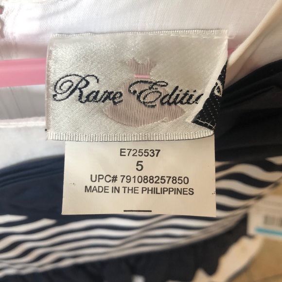 Navy and white Rare Editions dress - Picture 4 of 6